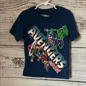 Marvel Avengers Navy Blue Kids Tee size 5t
